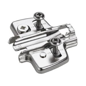 Kreuzmontageplatte Hettich mit vormontierten