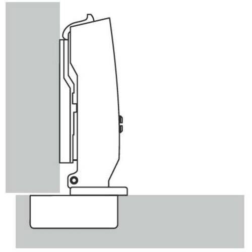 Scharnier Hettich Slide-On 2333