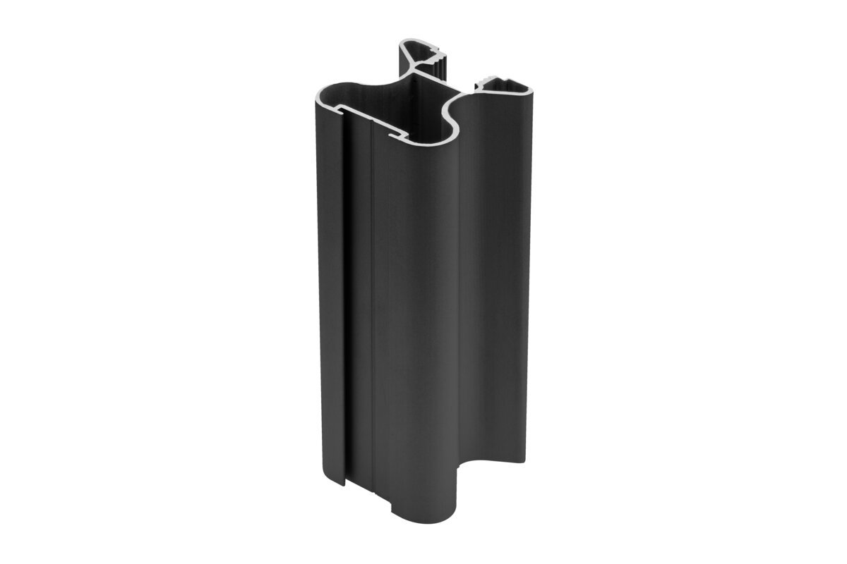 Aluminiumprofilgriff symmetrisch FALDA 10mm/4mm
