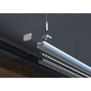 LED-Aluminiumprofil - Kühlkörper GLAX