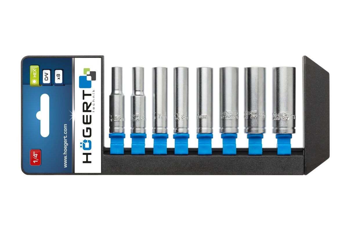 Högert Steckschlüsselsatz 1/4“