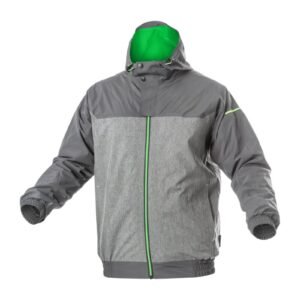 HEINER Regenjacke dunkelgrau/grün 3XL
