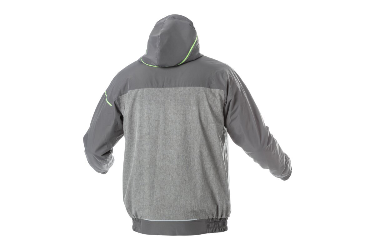 HEINER Regenjacke dunkelgrau/grün 3XL