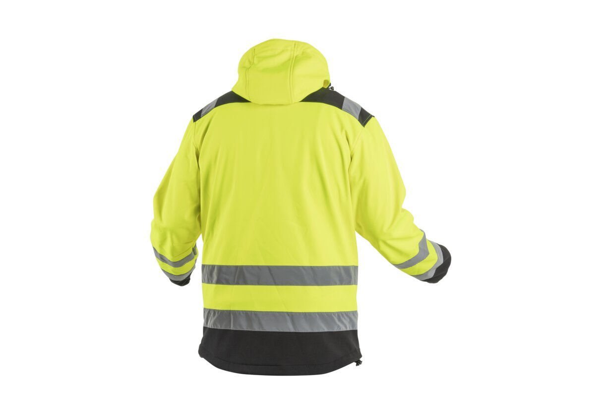 ARGEN Softshell-Warnjacke mit Kapuze