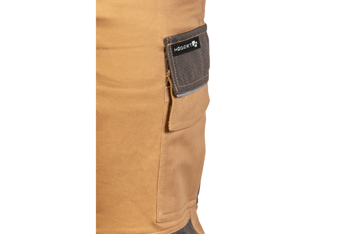 EDGAR Schutzhose dunkelbeige 3XL