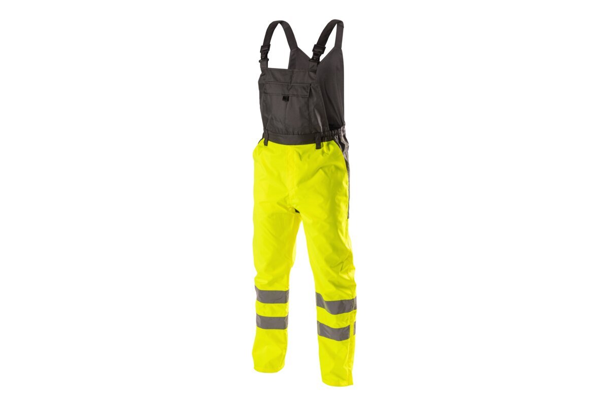 VOLME Warnung Latzhose gelb