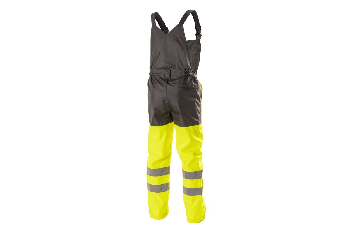 VOLME Warnung Latzhose gelb