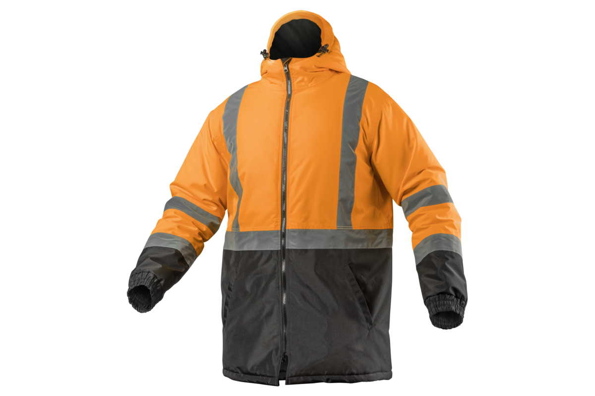 LEDA Warnjacke parka isoliert