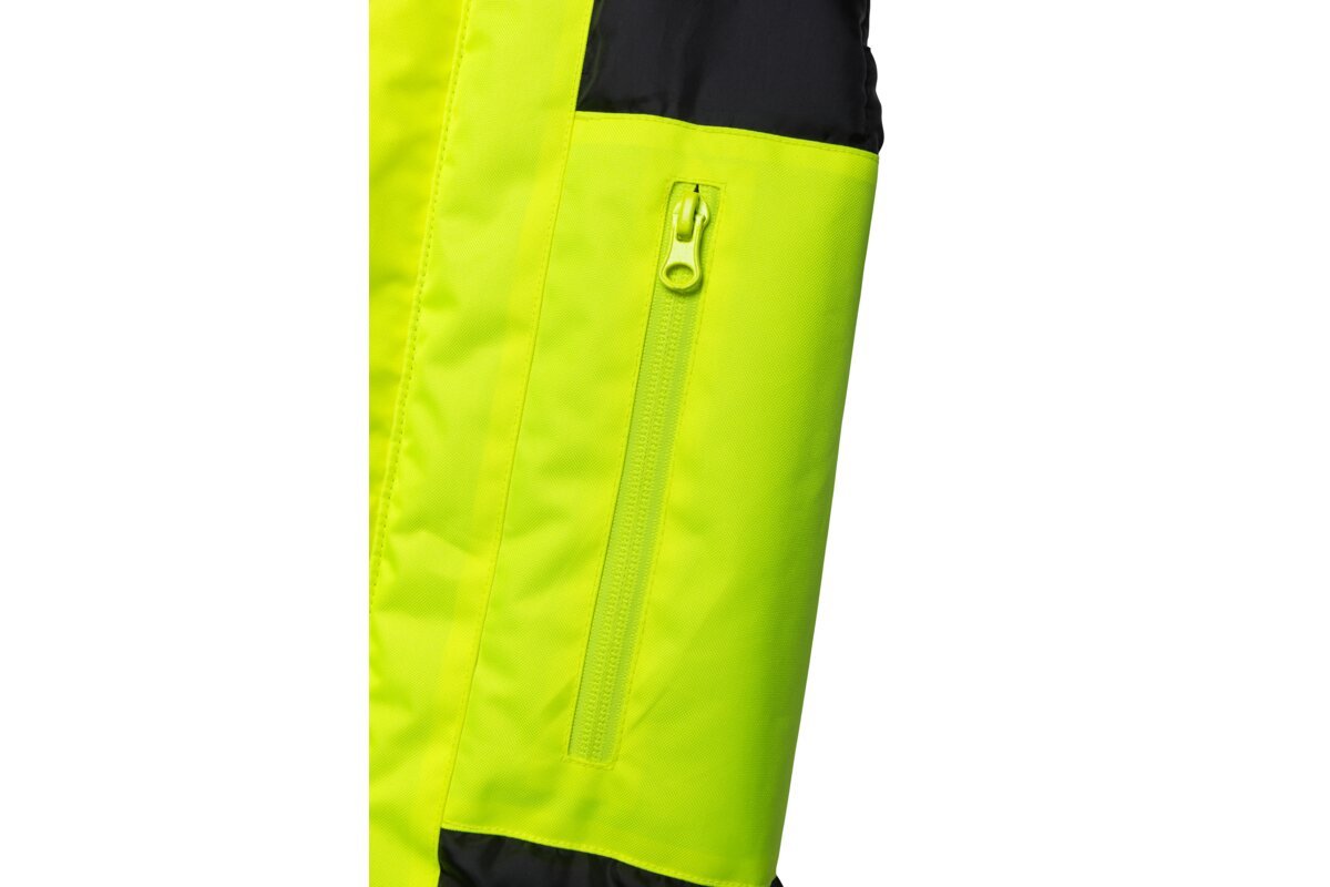 MILA Isolierte WarnSchutzjacke gelb