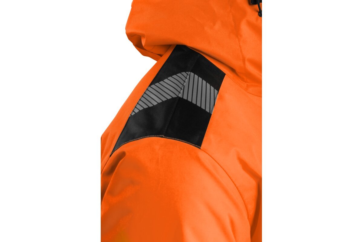 MILA Isolierte WarnSchutzjacke orange