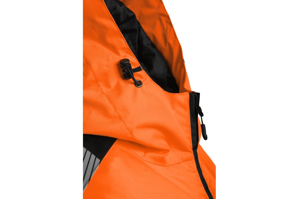 MILA Isolierte WarnSchutzjacke orange