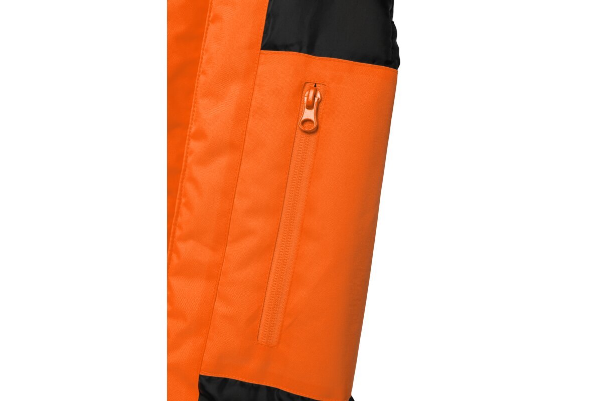 MILA Isolierte WarnSchutzjacke orange