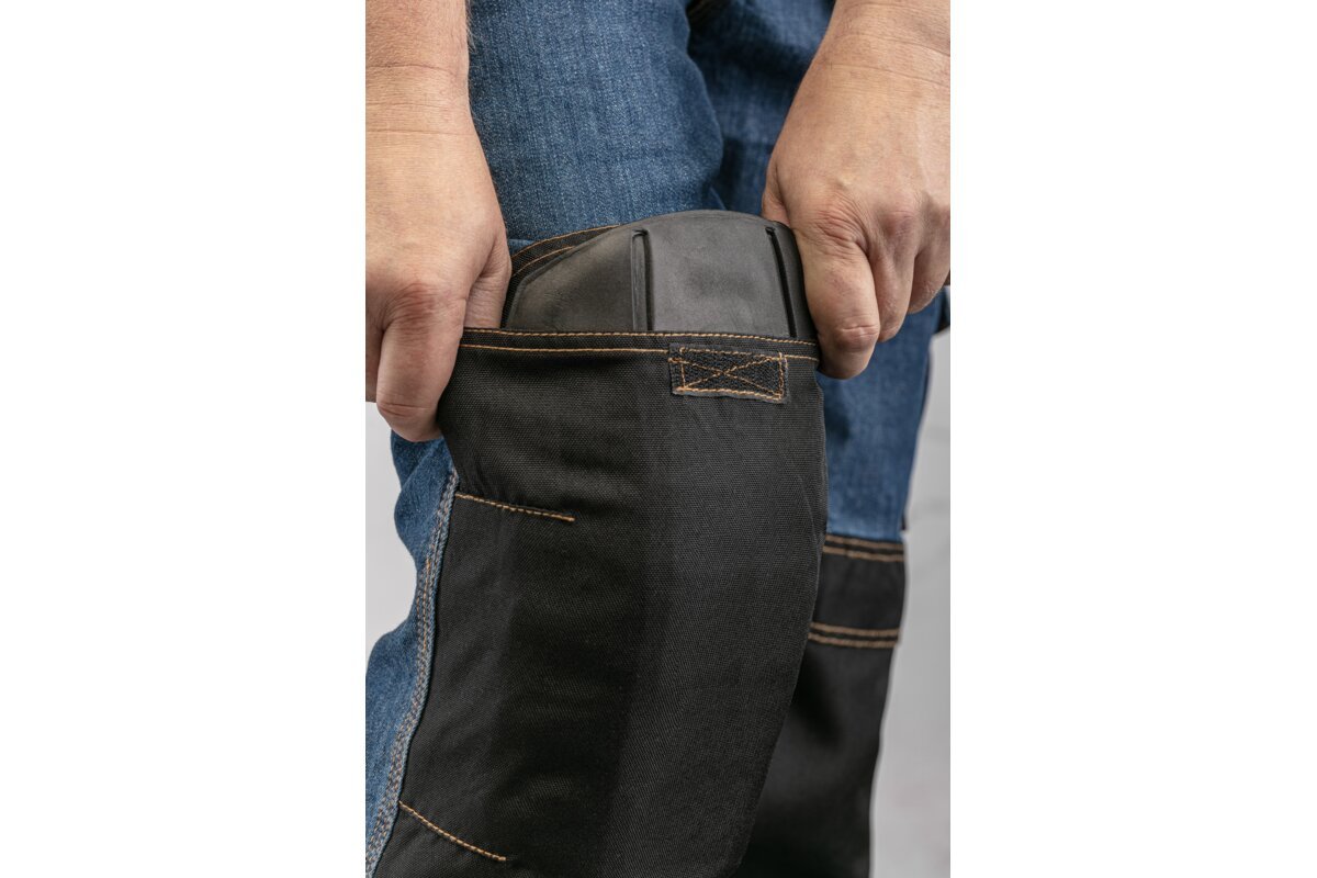 EMS Schutzjeans blau XL