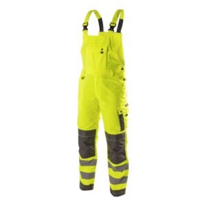 WERSE Warnung Latzhose gelb