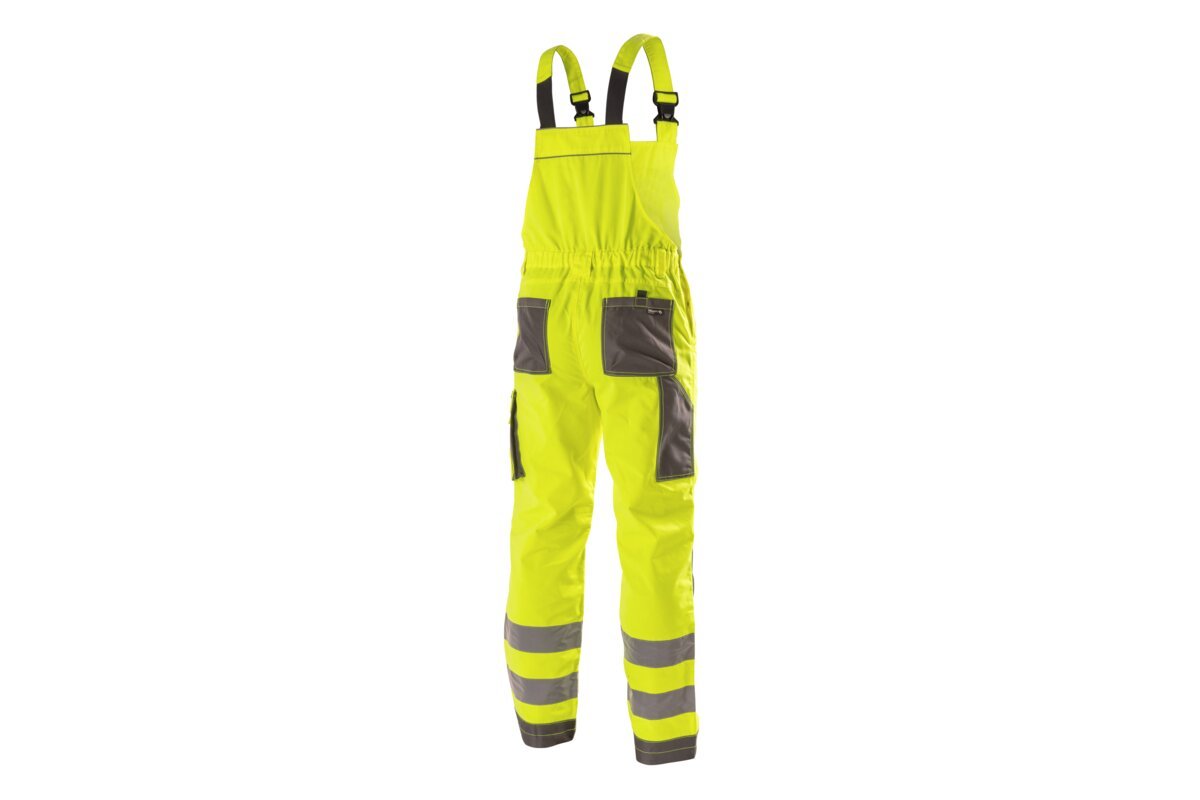 WERSE Warnung Latzhose gelb