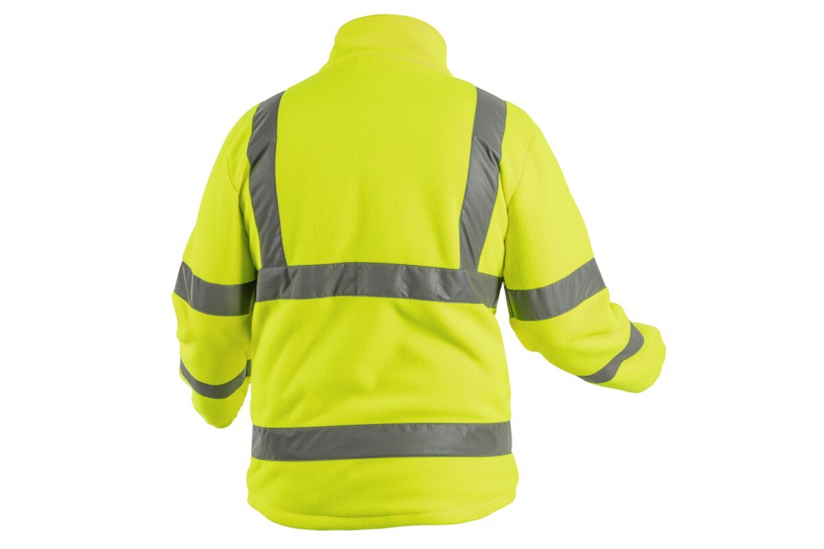 ALAND Vlies-Warnsweatshirt gelb S