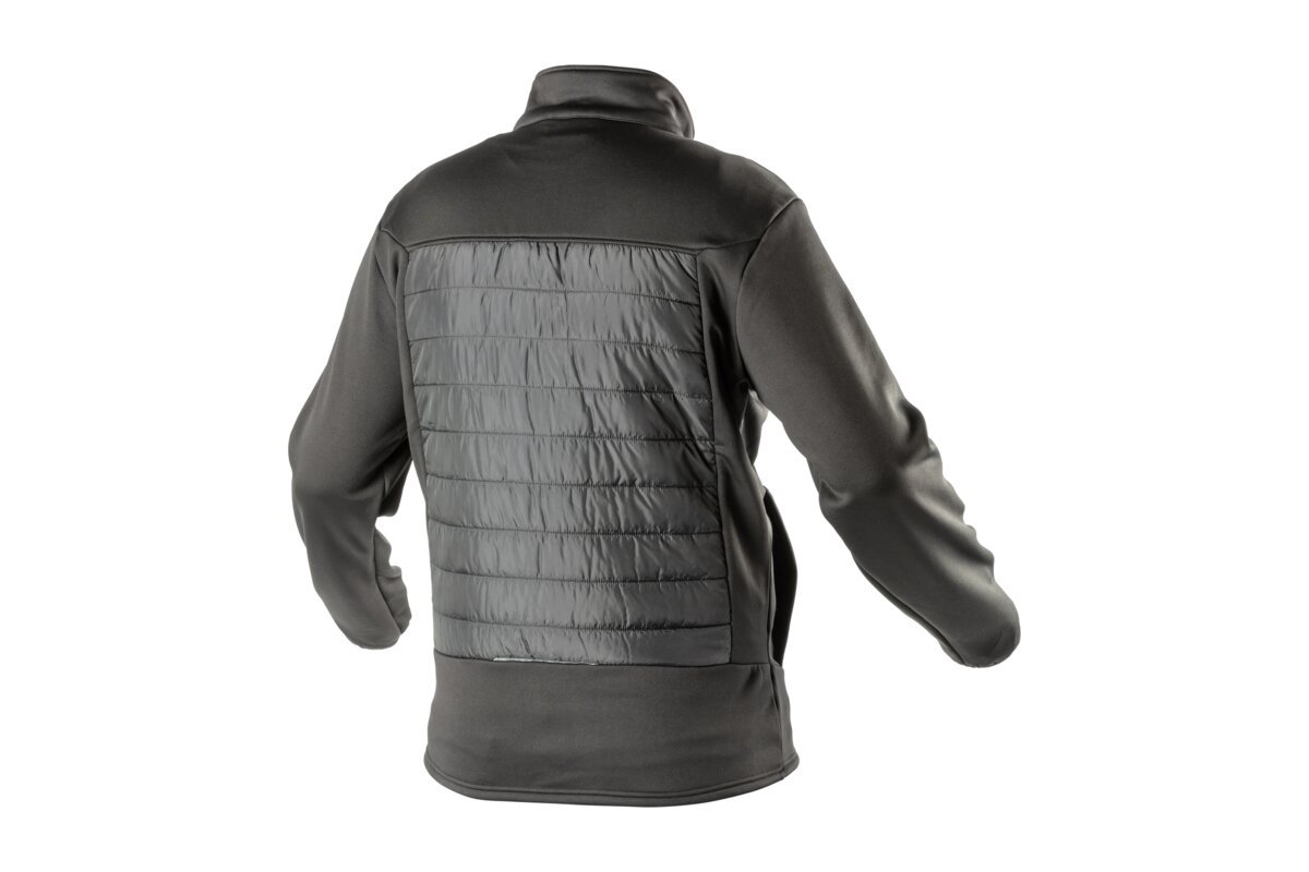 LEVIN Hybrid Fleecejacke schwarz