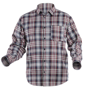 ILLER Karohemd dunkelblau-rot 2XL