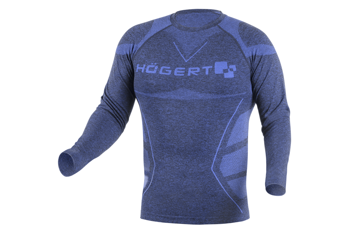 OSTE Thermo-Longsleeve blau M-L