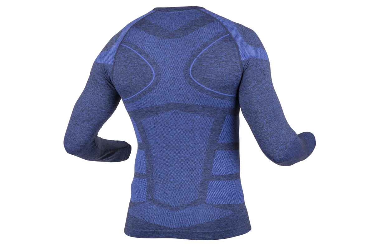 OSTE Thermo-Longsleeve blau M-L