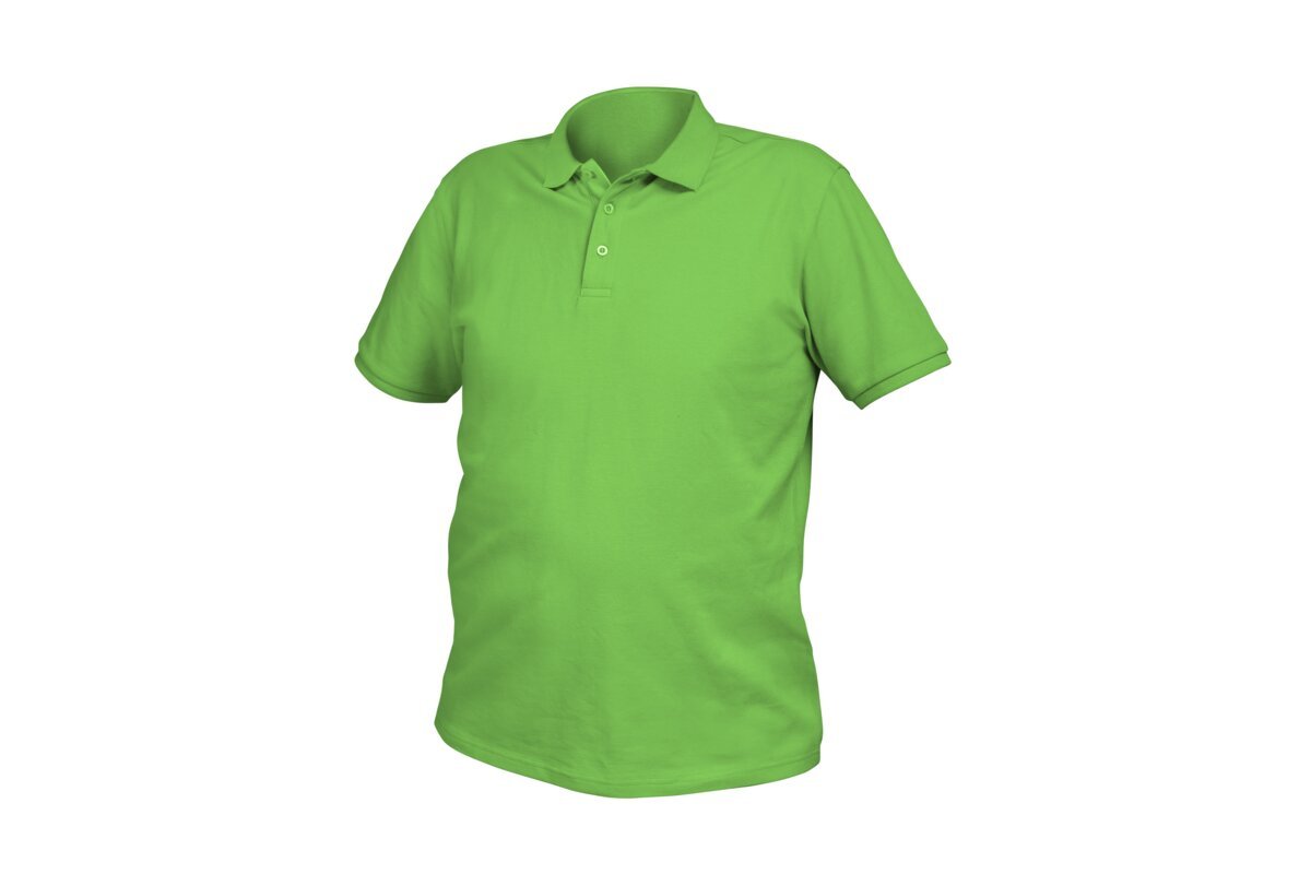TOBIAS Baumwollpolo grün 2XL