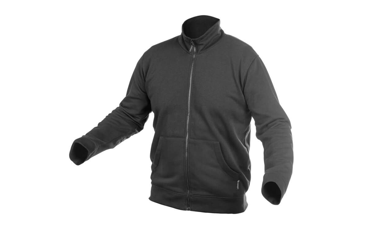 BREND Baumwoll-Sweatshirt schwarz