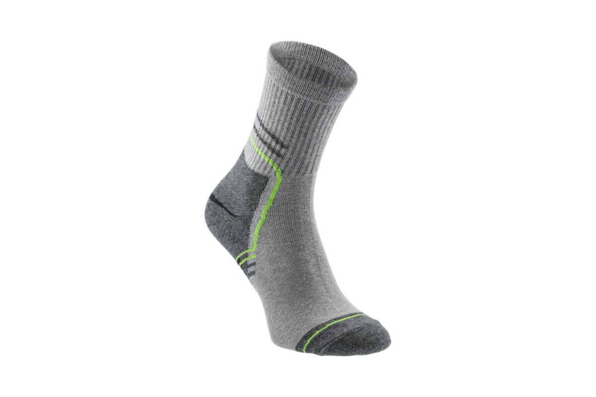 KAHL lange Socken hellgrau/grün