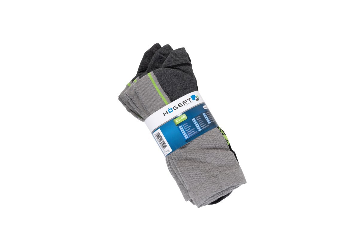 KAHL lange Socken hellgrau/grün