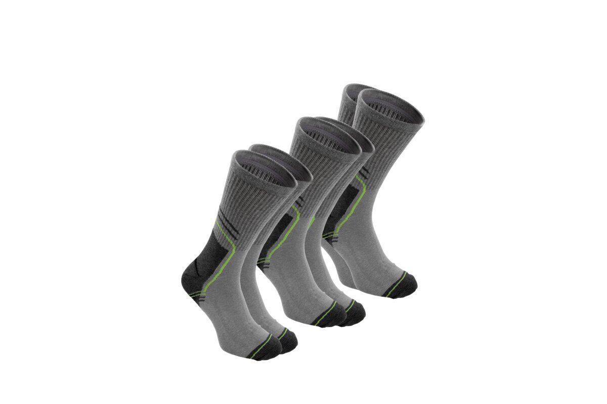 KAHL lange Socken hellgrau/grün