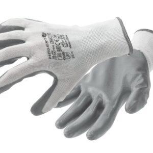 GLAN nitrilbeschichtete Handschuhe weiß/grau