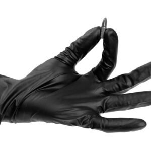 WENNE Einweg-Nitrilhandschuhe schwarz (100