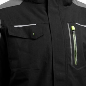 AMOS Winter-Arbeitsjacke mit Kapuze