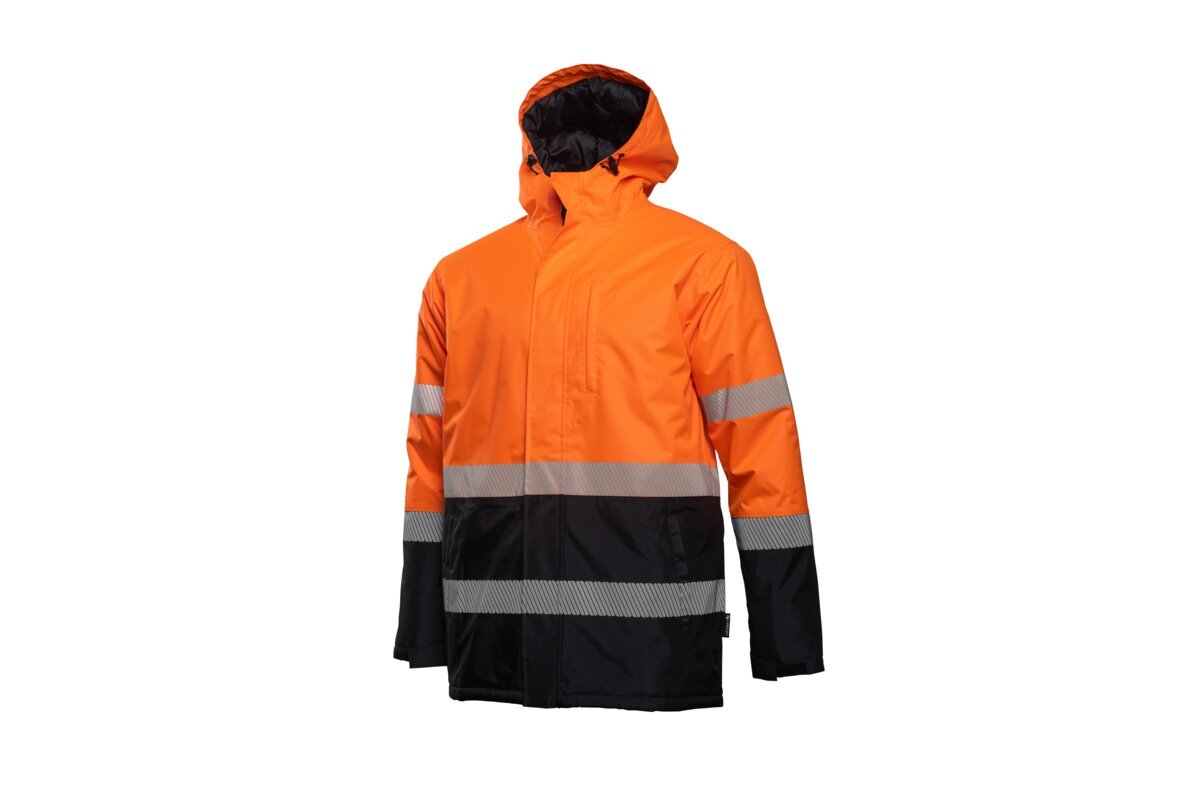 ADEL Isolierte WarnSchutzjacke orange