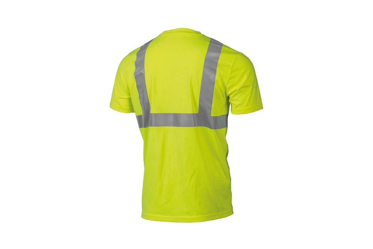 JURAL Warn-T-Shirt Polycotton gelb