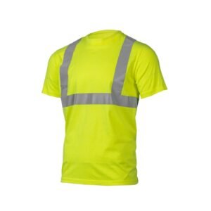 JURAL Warn-T-Shirt Polycotton gelb