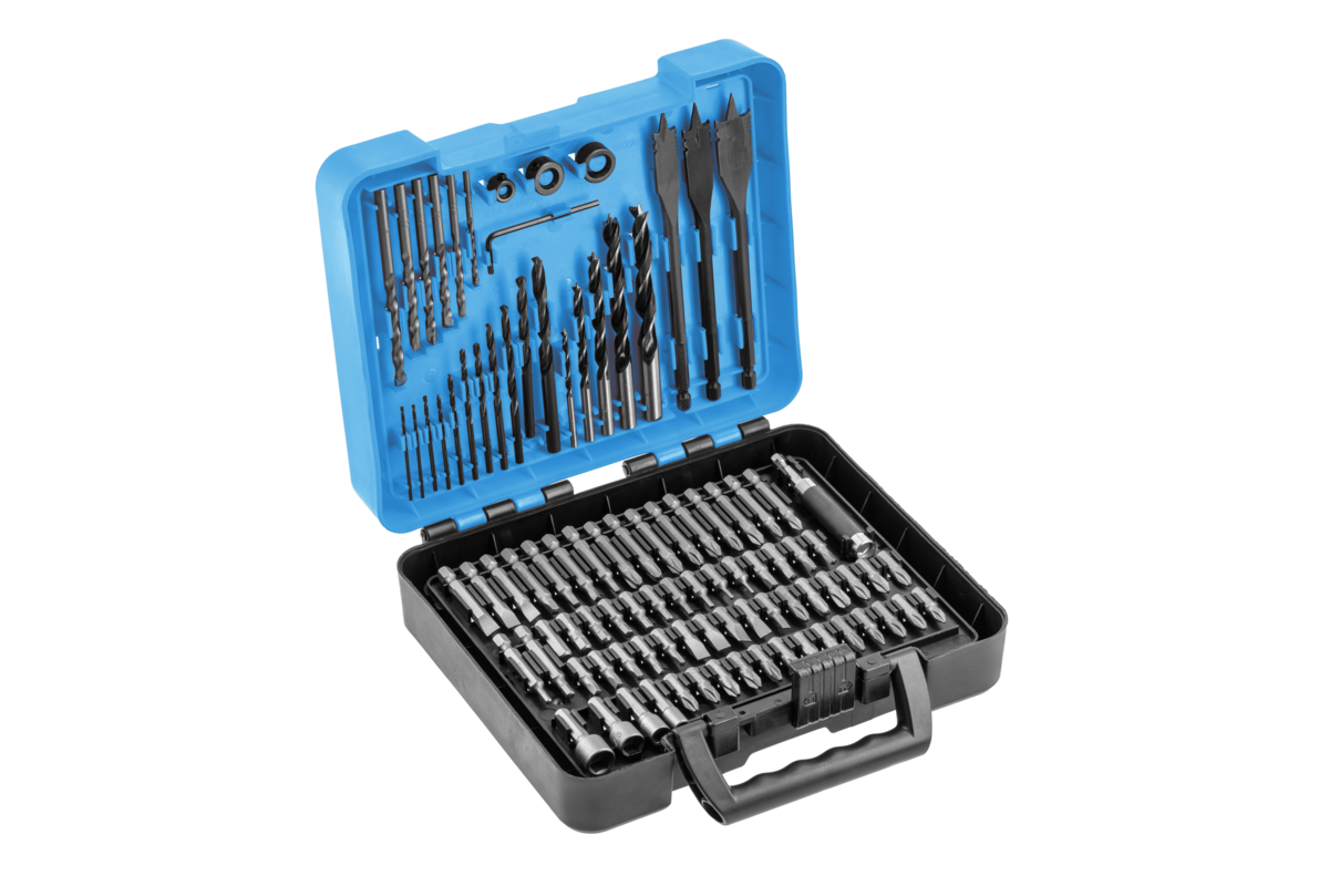 100-teiliges Kombi-Bohrer-Set