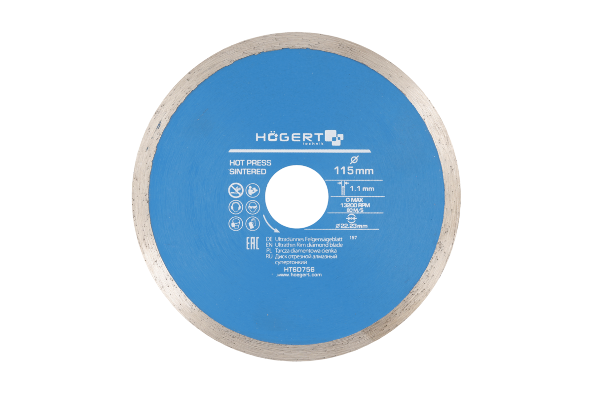 Diamant-Scheibe dünne 115