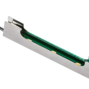 Metallclip 3xLED blau für
