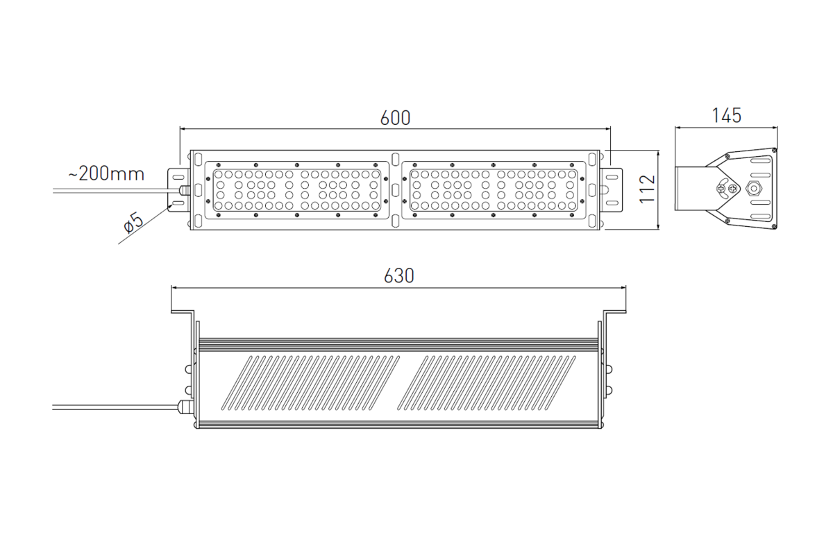 LED-Leuchte TEKSAS