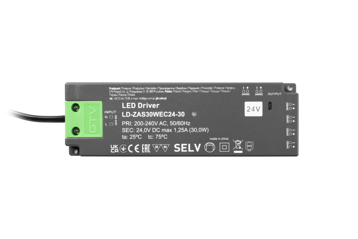 LED-NETZTEIL SLIM EASY CLICK