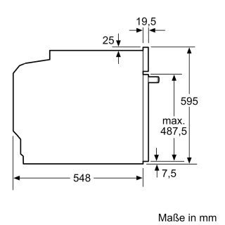 BOSCH Serie 4 Einbau-Backofen
