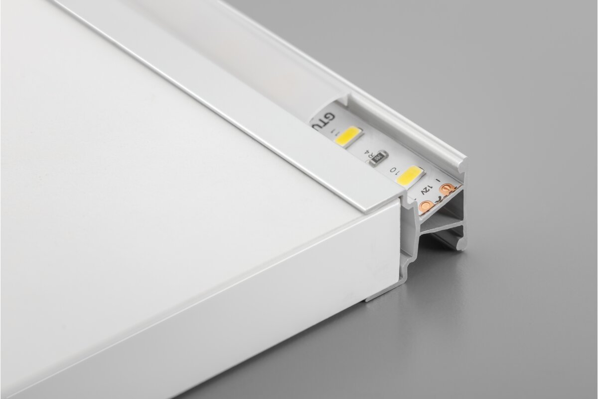 LED Trennwand Aluminiumprofil schmal