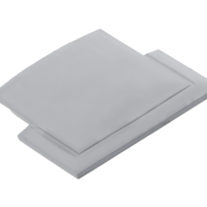 GLAX LED Profilkappe silber