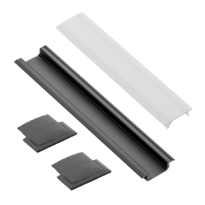 GLAX Einbauset schwarz