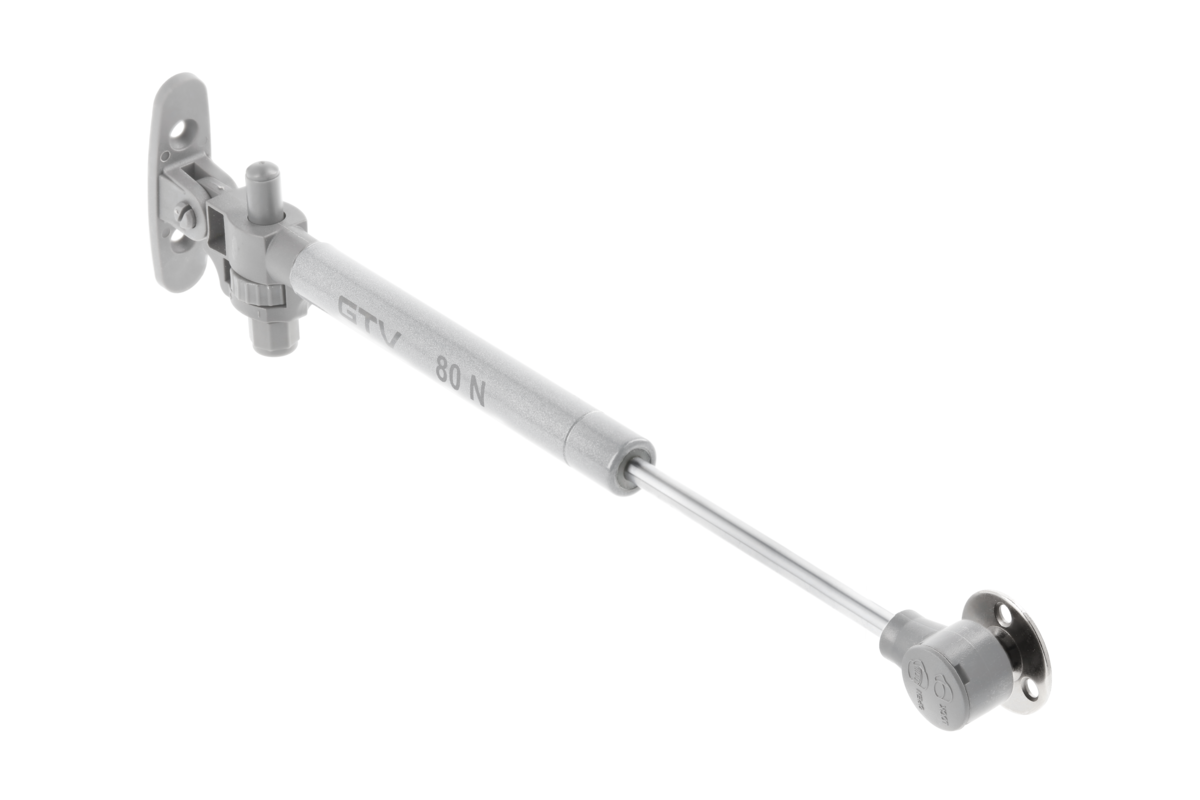 Gasdruckfeder mit integriertem Dämpfer
