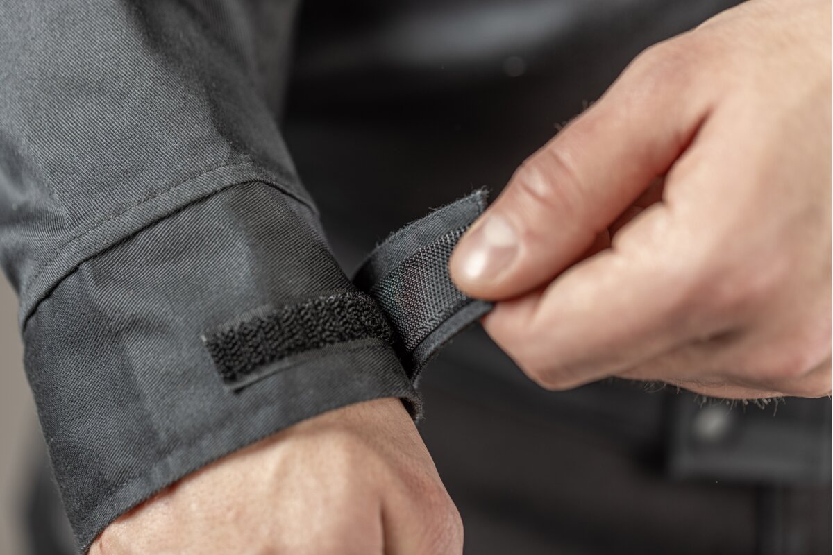 REEETZ elastische Schutzjacke schwarz