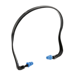 STEIN ohrstöpselmit Kopfbügel schwarz/blau