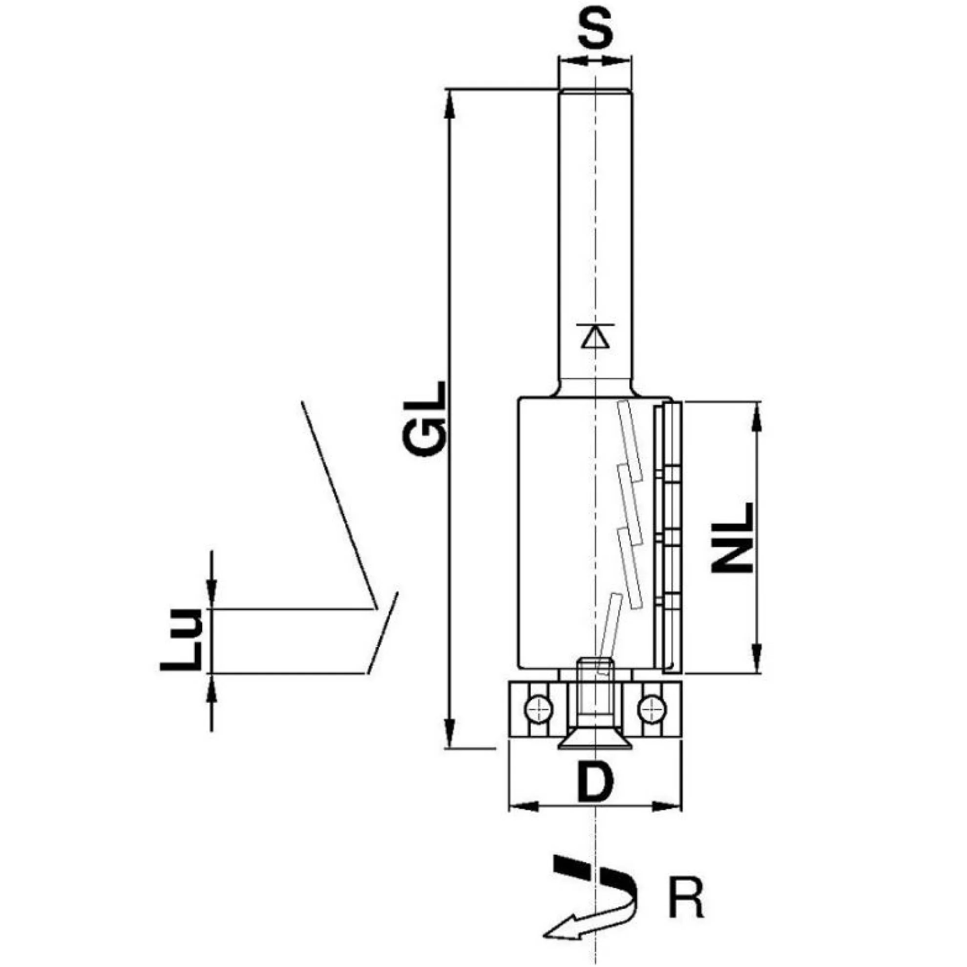 Diamant-Bündigfräser KONSTANTIN®-MINI für