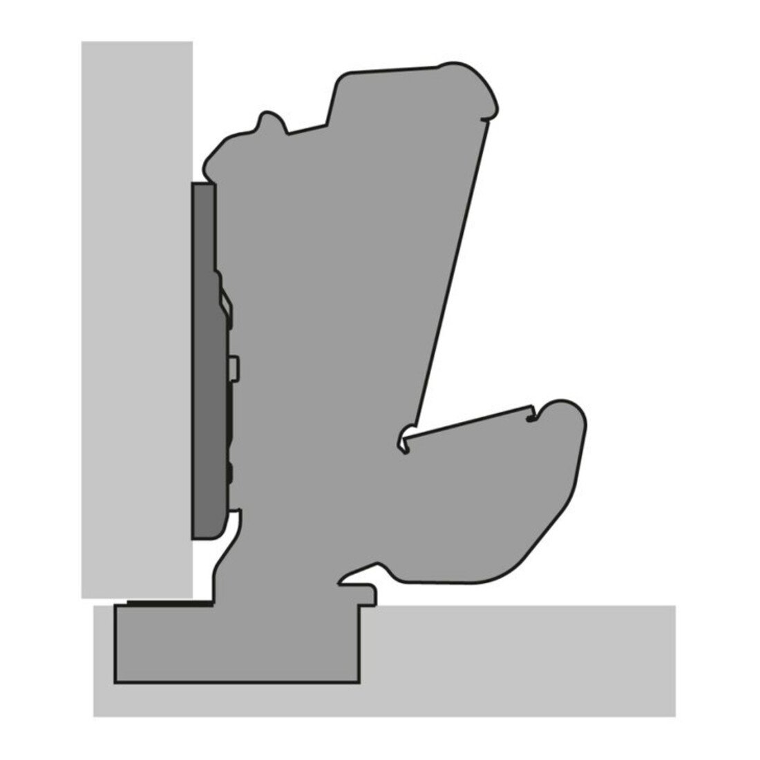 Scharnier Hettich Sensys 8657i